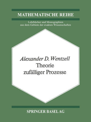 cover image of Theorie zufälliger Prozesse